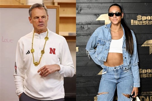 John Cook jokingly admits Nebraska Volleyball's Harper Murray banned him from TikToks with the Omaha SuperNovas