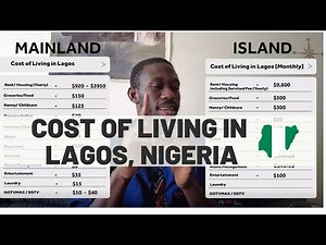 Cost Of Living In Lagos Nigeria ( Detailed Monthly Budget )