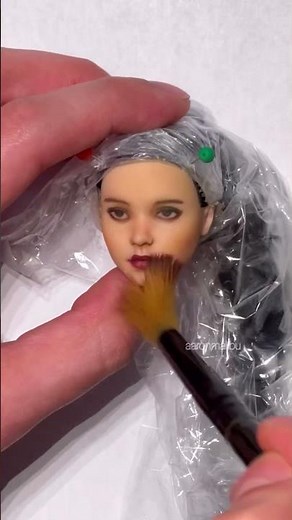 Making a Wednesday Addams doll!