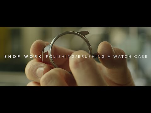 Shop Work - Polishing/Brushing a Watch Case