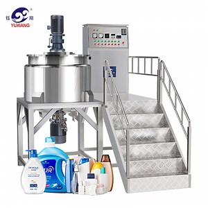 [Hot Item] Food Grade 1000 Liter Agitator Mixing Tank System with Bottom Homogenizer Emulsifier Agitator Tank