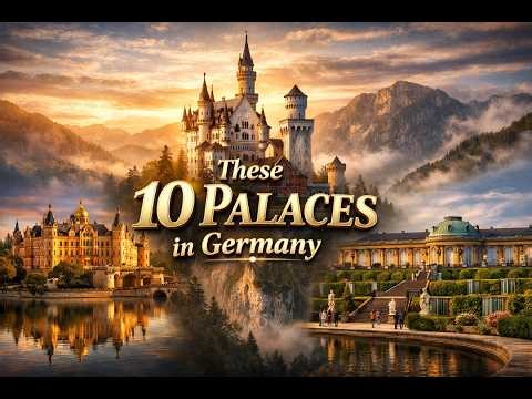 These 10 Palaces in Germany Will Leave You Speechless EP98 👑✨🏰
