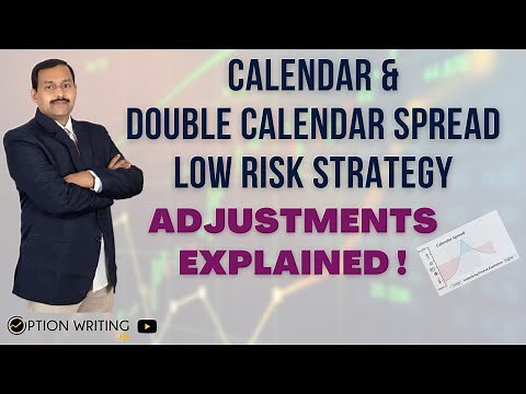 Calendar Spread | Double Calendar Spread Option Strategy and Adjustments
