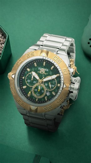 Official Invicta Stores | Two‑tone depth with Noma IV power. The Invicta Subaqua Noma IV 48197 commands attention with a 50mm steel and gold‑tone case, bold steel... | Instagram