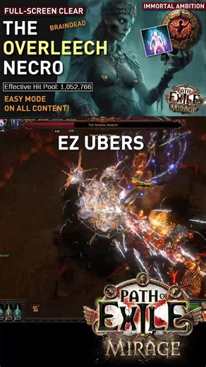 For the Braindead minion enjoyers! The OVERLEECH Necro (Immortal Ambition) ft. Wretched Defiler 3.28