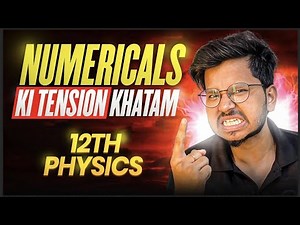 CLASS 12th physics NUMERICALS ! Tension Khatam😱