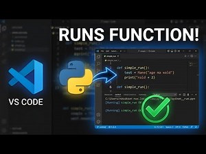 How to run Function Python in VS Code