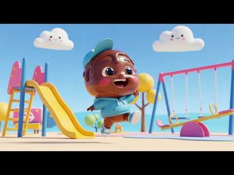 Choco Monster Playground Adventure 🍫👾 | Fun Kids Nursery Rhyme | Sweet Playtime Song for Toddlers