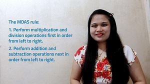 6.3K views · 488 reactions | A numberful Wednesday, kids! Learn how to solve equations containing different operations using the MDAS and GMDAS rules in today's discussion with Teacher Julie. You may also watch this video on YouTube: https://youtu.be/tdOm1mYUDvw | Vibal Group | Facebook