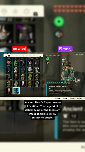 Ancient Hero's Aspect Armor Location - The Legend of Zelda: Tears of the Kingdom #thelegendofzelda#tearsofthekingdom#wisej#nintendo#nintendoswitch#gaming#gamingontiktok#gamingtiktok#zelda#zeldatearsofthekingdom#zeldatotk#zelda✿👻#zeldatok#tearsofthekingdomgameplay#tearsofthekingdomtips#tearsofthekingdomtok#thelegendofzeldatearsofthekingdom#legendofzelda#legendofzeldatearsofthekingdom#totk#totktips#link#linkthelegendofzelda#linktearsofthekingdom#fyp#fypシ