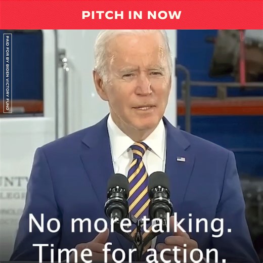 29K views · 2.4K reactions | The state of our union is strong – and we can make it even stronger. Together, we can rebuild our economy from the bottom up and middle out. We can create a more fair and free America. And we can make life better for working people. We can get this done thanks to grassroots supporters like you. So, what do you say – will you donate to our Defend Democracy Fund? | Joe Biden | Facebook