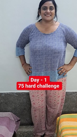 24K views · 49 reactions | Day-1 [ 75 hard challenge ] #75hardchallenge #workout #diet #viralreels | Babita's green planet | Facebook