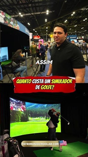 How much does a golf simulator cost? #golf #sport #simulator #technology #home #realestateagent