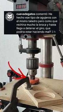 Taladro de banco y sierras corta círculos