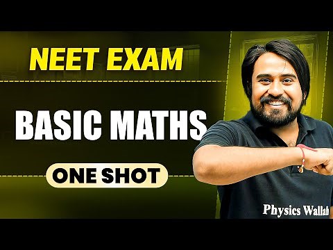 BASIC MATHS in 1 Shot || All Concepts & PYQs Covered || Prachand NEET