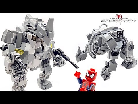 LEGO The Amazing Spider-Man 2 Rhino Mech suit MOC