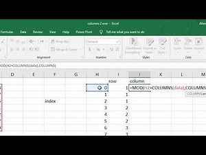 Consolidate Data from Multiple Excel Columns All into One