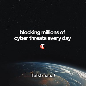 82K views · 401 reactions | Our 24/7 network monitoring, along with other security measures, help protect you from malicious cyber threats. | Telstra | Facebook