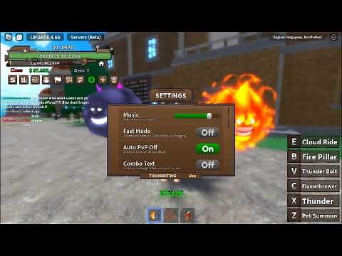 Code Stat Reset (King Legacy)