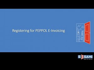 PEPPOL E-Invoicing Registration