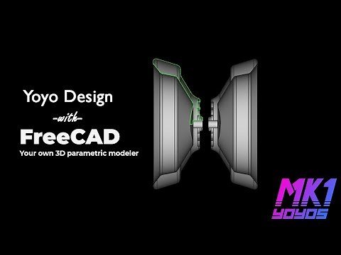 Yoyo Design with FreeCAD