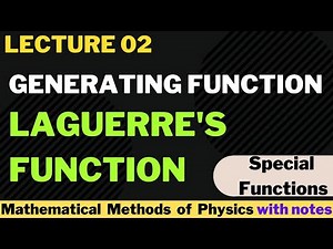 Generating Function of Laguerre's Polynomial