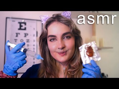 asmr Médico Te CURO una HERIDA (Enfermera Escolar) Ale ASMR español para dormir