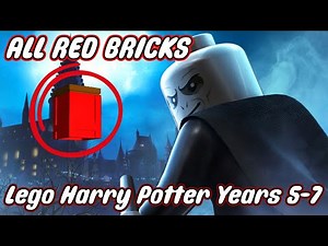 All Red Bricks Lego Harry Potter Years 5-7