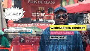 8.4K views · 1.1K reactions | === WERRASON EN CONCERT===️ Werrason en concert Le Samedi 15 Mai 2021 chez Saio Basende | Werrason | Facebook