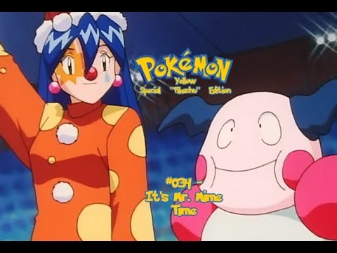 Pokémon Yellow - Ash Walkthrough - Part 34 - It's Mr. Mime Time
