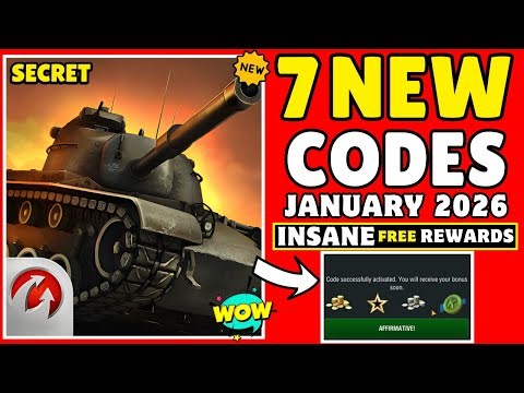 WORLD OF TANKS BLITZ CODES 2026 - WORLD OF TANKS BLITZ JANUARY PROMO CODES 2026 - HOW TO REDEEM IT