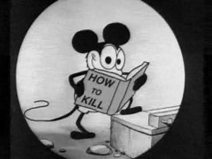 Mickey Mouse Searching How to Kill .gif | Free to Use