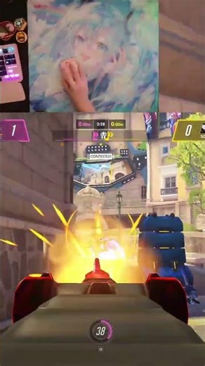 finest play #overwatch #overwatch2 #cod #ashe #funny #cute #girl