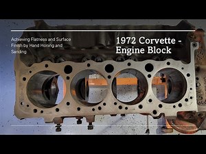 Achieving Flatness and Surface Finish on Small Block Chevy Engine Block Decks