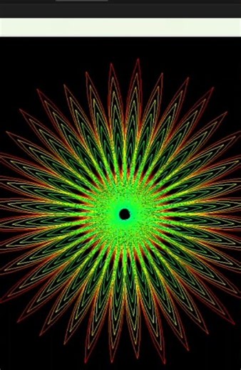 python Turtle Art in Seconds #turtle #graphicdesign #graphics #shorts #viral #python #coding