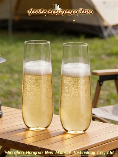 PET plastic champagne glass for home and outdoor multi-purpose use #disposableglass #cocktail #wine