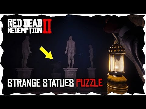 RED DEAD REDEMPTION 2 - RESOLVER PUZZLE DAS ESTÁTUAS