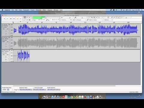 Fixing Audacity sync recording issues