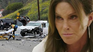 The aftermath of Caitlyn Jenner's car crash