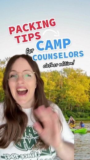 Packing for your camp counselor job? Here’s some tips! #summercamp #campamerica #campamerica2023 #ccusa #campcounselorlife #packingtipsandtricks