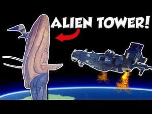 EXPLORING GIANT ALIEN TOWER! - Pantropy Gameplay - Survival Mech Building Game!