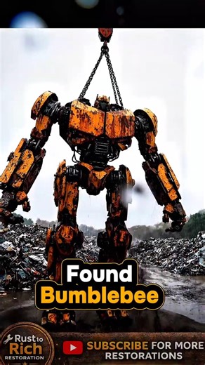 Giant Bumblebee Restoration | Satisfying Transformer Revival 🤖