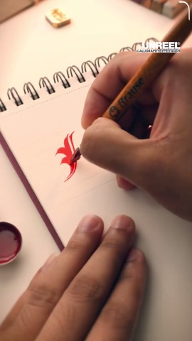 The mesmerizing dance of pen and ink: Exploring modern calligraphy with wax seals