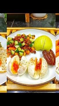 6 Different healthy & high protein breakfast ideas.