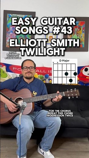 Elliott Smith - Twilight guitar tutorial