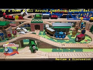 Thomas Wooden Railway Up & Down & All Around Yearbook Layout Set