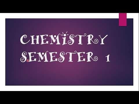 STPM CHEMISTRY SEM 1 SYLLABUS BRIEFING (华语讲解）