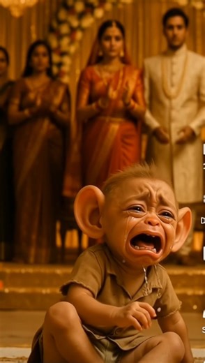 poor baby monkey Rio marriage function heartouching 🥹 emotional story ❤️