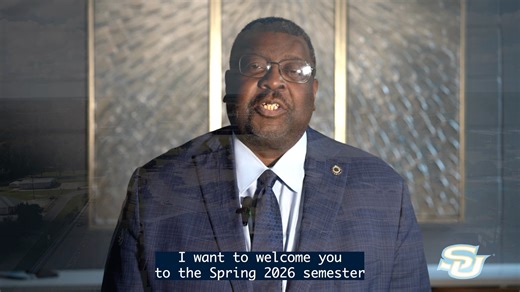 Welcome back, Jags! As we look ahead to a SUccessful spring semester, hear a special message from Chancellor John K. Pierre and SGA President Sean Inman. Go Jags! #WeAreSouthern #HBCU #FinishStronger | Southern University and A&M College - Baton Rouge, LA
