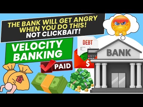 The Bank will get ANGRY WHEN YOU DO THIS! NOT CLICKBAIT! - Velocity Banking